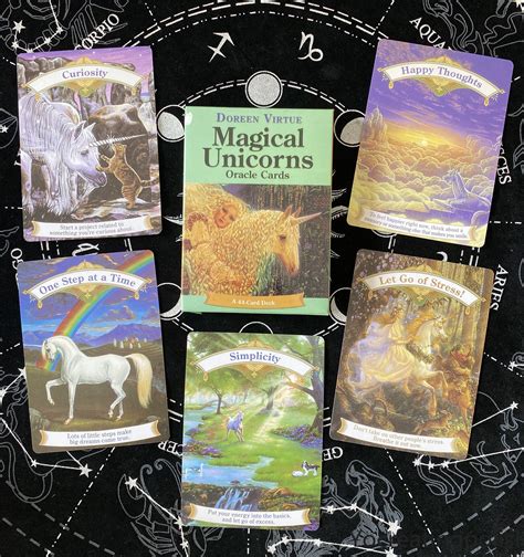 Magical unicorns oracle cards